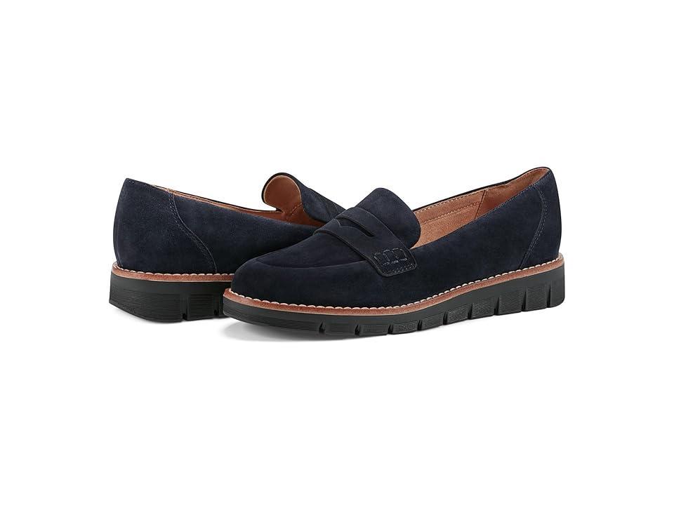 Easy Spirit Velia (Dark Suede) Women's Flat Shoes Product Image