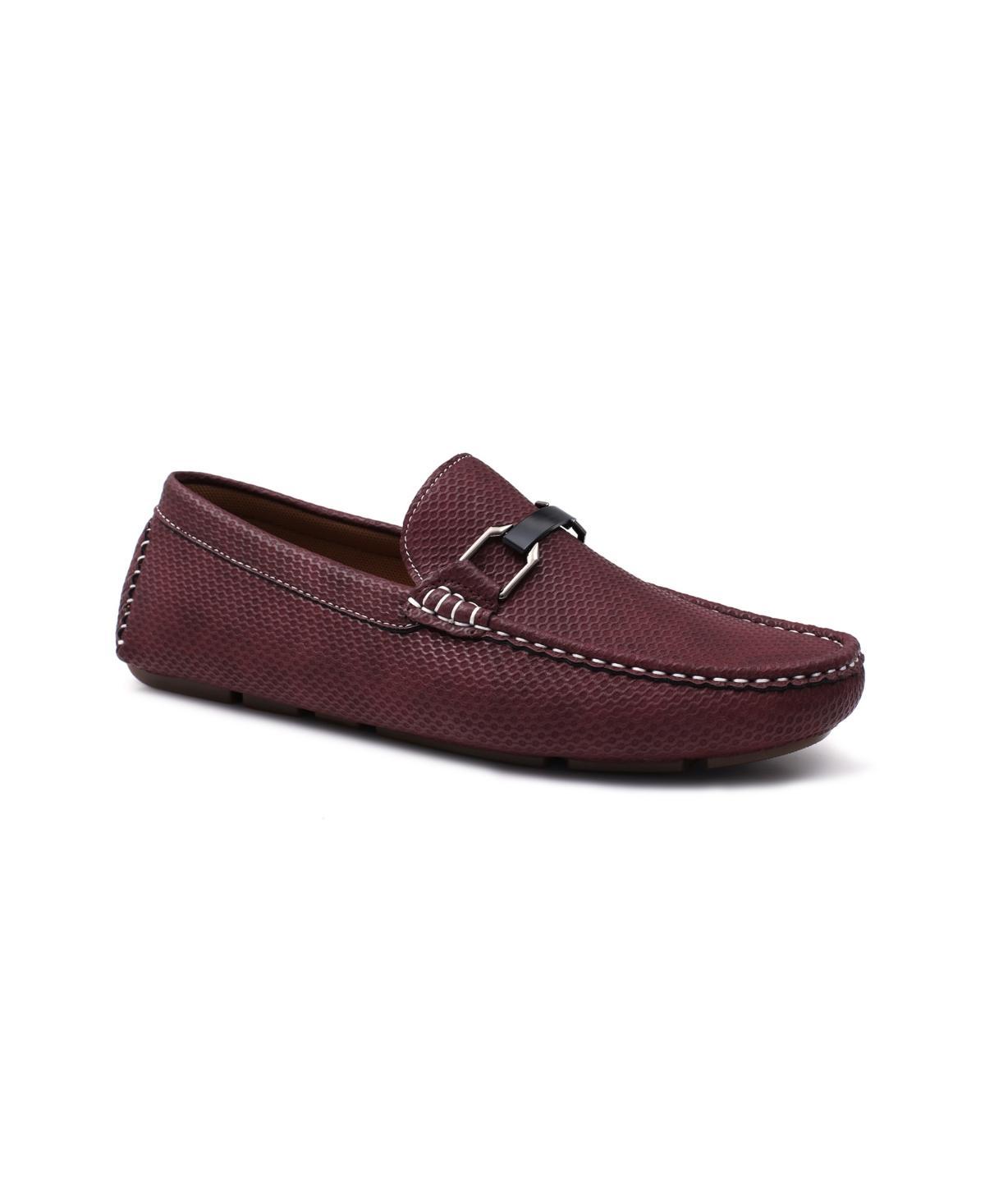 Aston Marc Mens Embossed Loafers Product Image