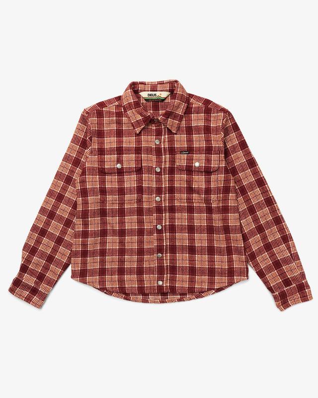 Izzy Overshirt Red - Red Clay Product Image