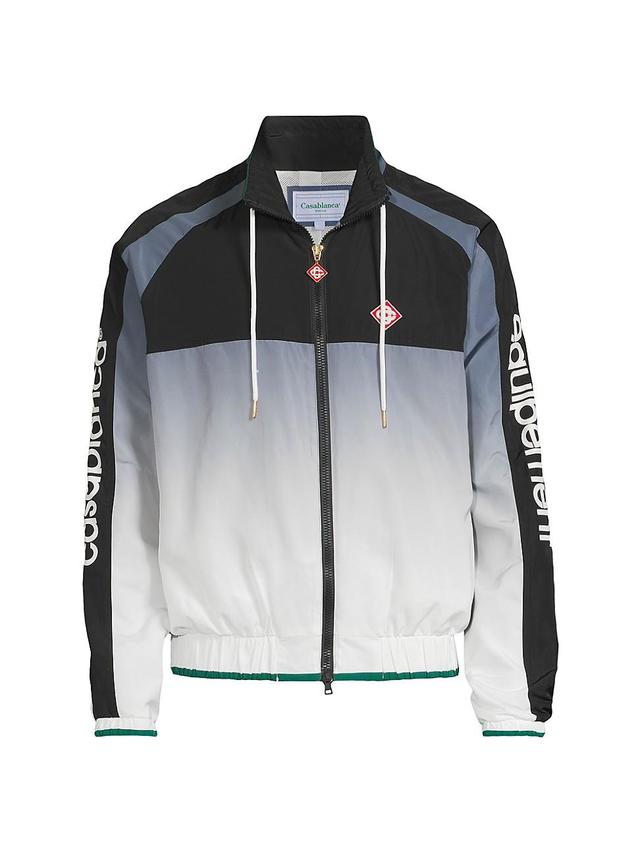 Mens Ombr Track Windbreaker Jacket Product Image