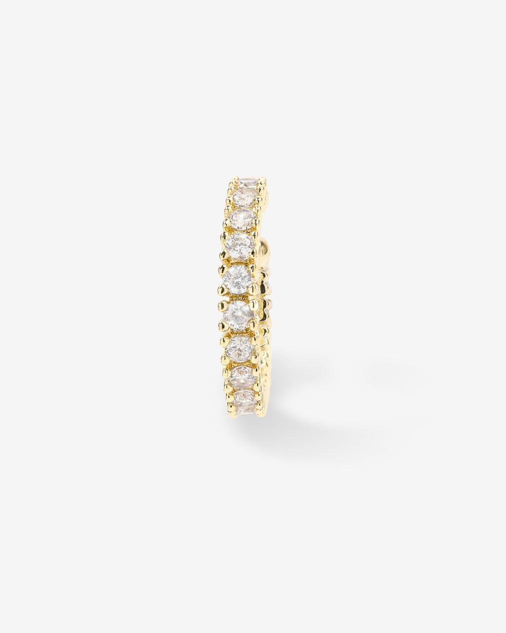 Heiress Ear Cuff - Gold|White Diamondettes Product Image