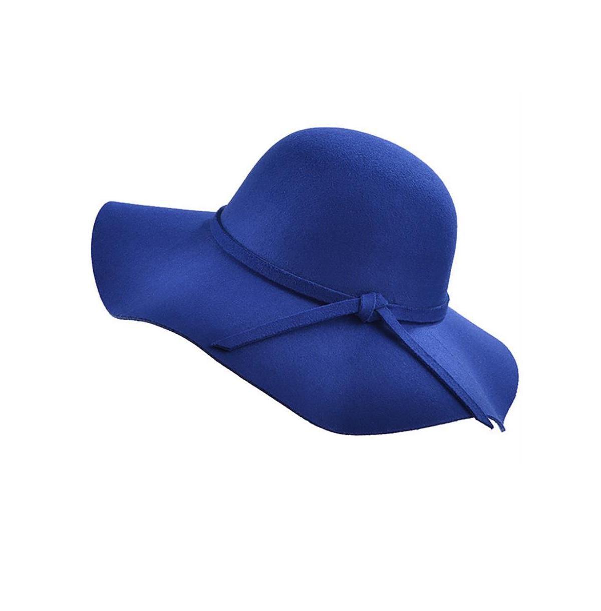 Haute Edition Womens Felt Wool Blend Floppy Hat Product Image