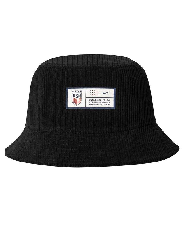 Nike Mens Black Uswnt Corduroy Bucket Hat Product Image