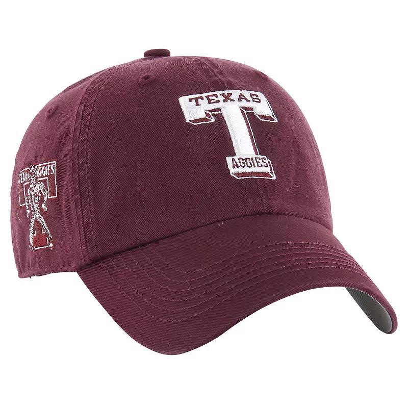 Mens 47 Maroon Texas A&M Aggies Vintage Sure Shot Franchise Fitted Hat Product Image