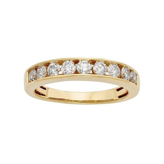 The Regal Collection IGL Certified Diamond Wedding Ring in 14k Gold (3/4 Carat T.W.), Womens White Product Image