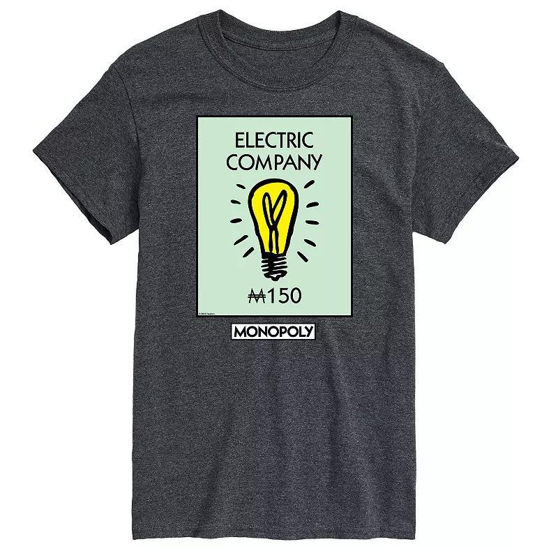 Mens Monopoly Electric Company Graphic Tee Product Image