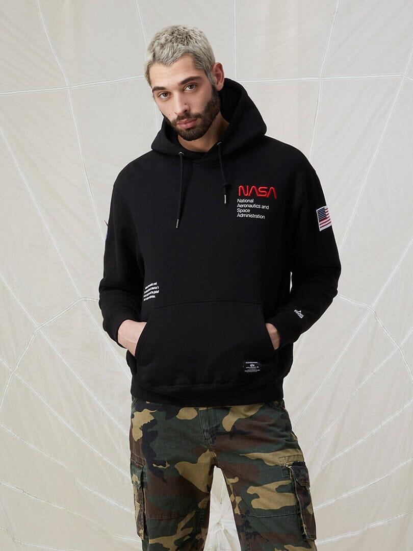 NASA WORM LOGO HOODIE Male Product Image