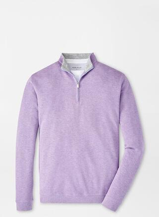 Peter Millar Mens Crown Comfort Pullover | Color: Wild Lilac | Size: S Product Image