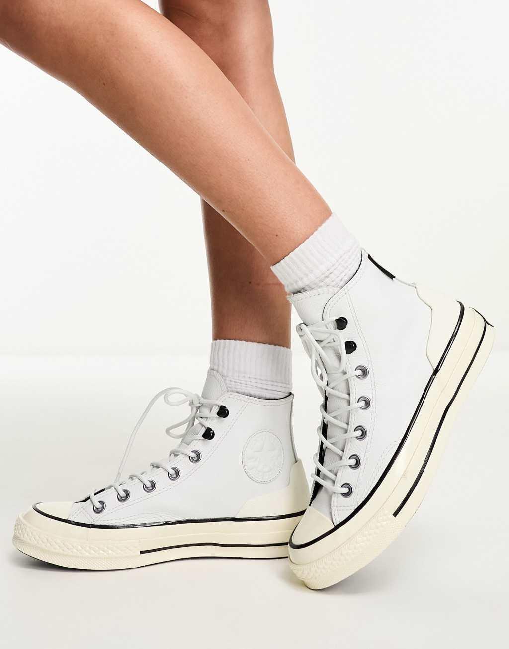 Converse Chuck 70 Hi Counter Climate sneakers in off-white Product Image