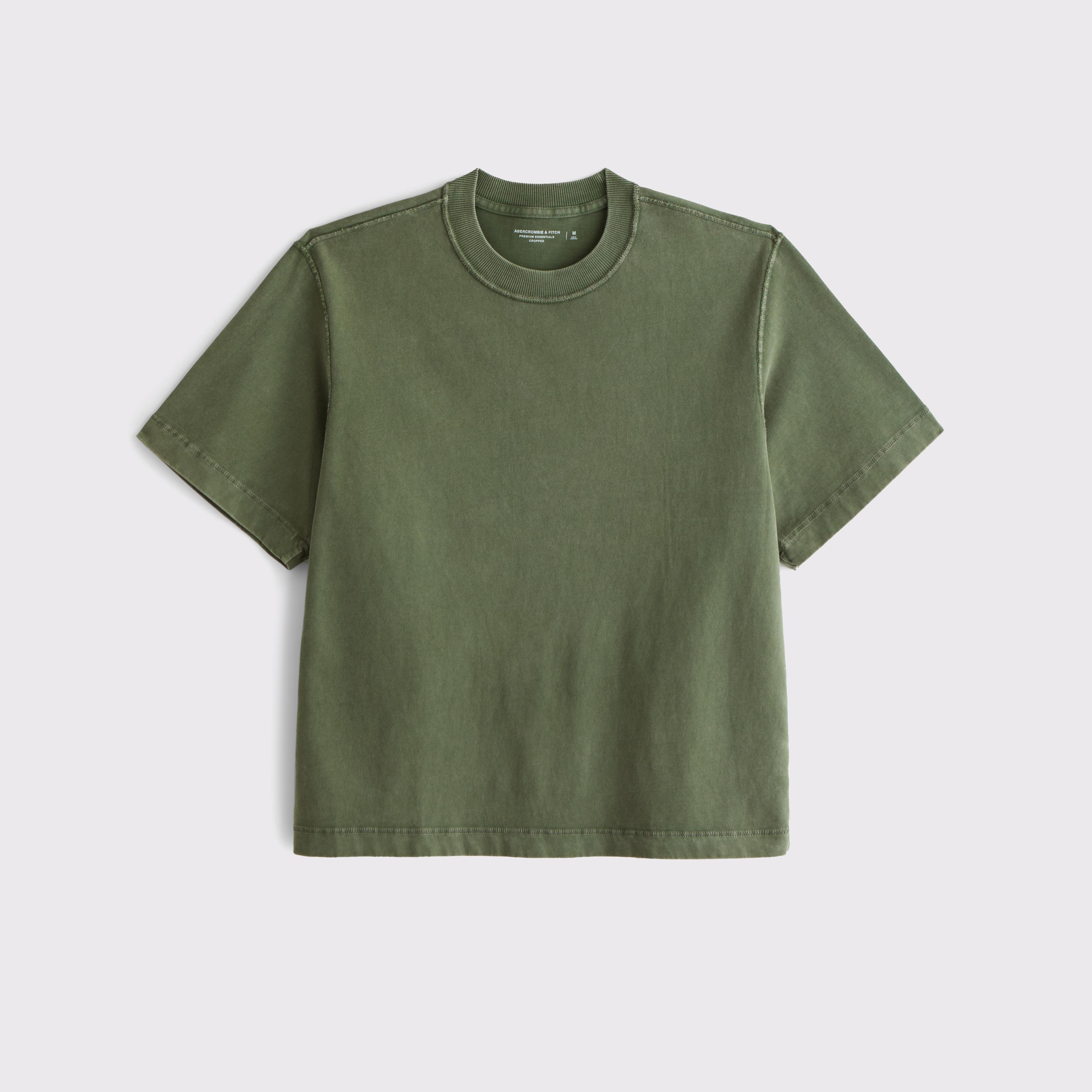 Premium Heavyweight Cropped Tee Product Image