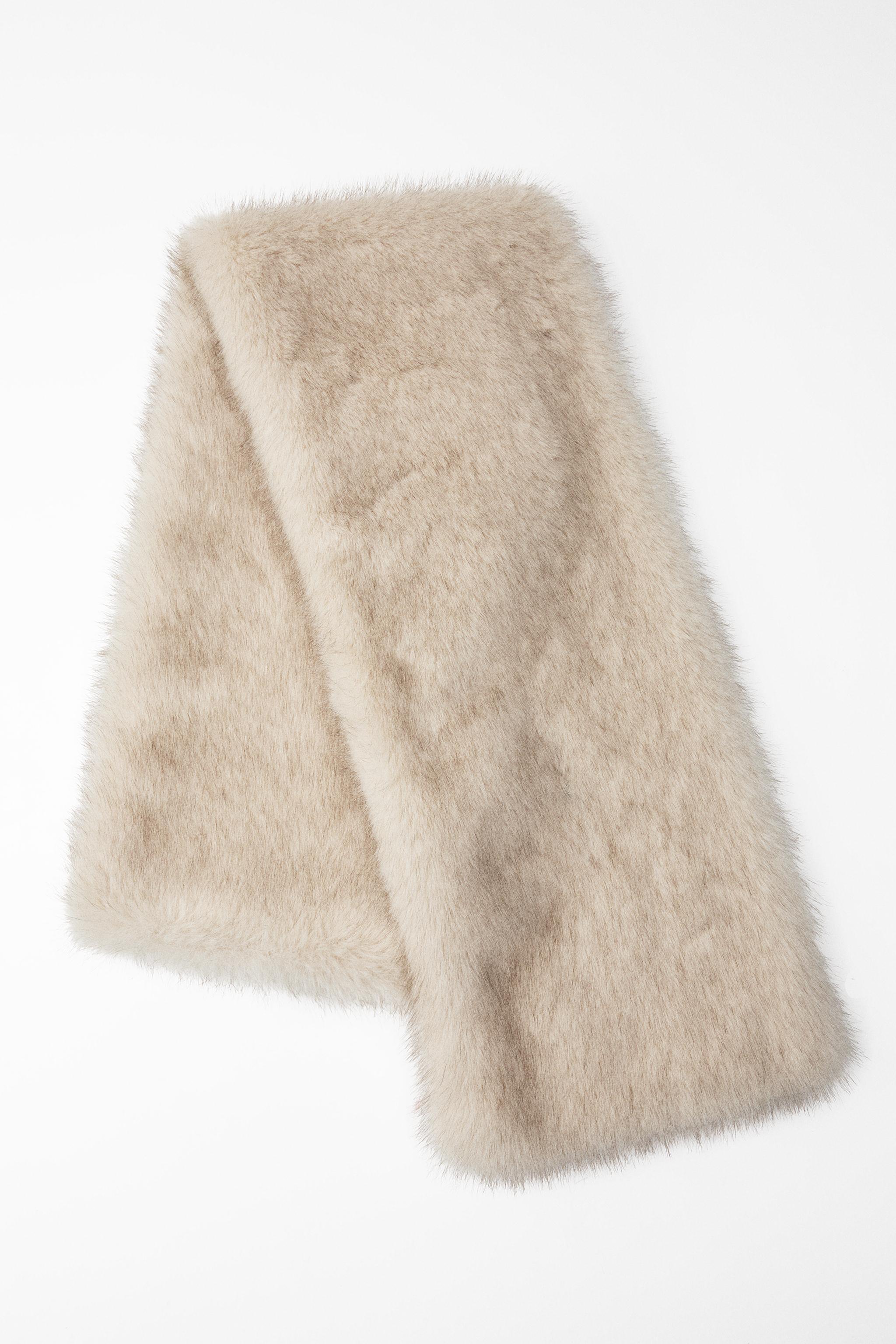 BASIC FAUX FUR SCARF Product Image