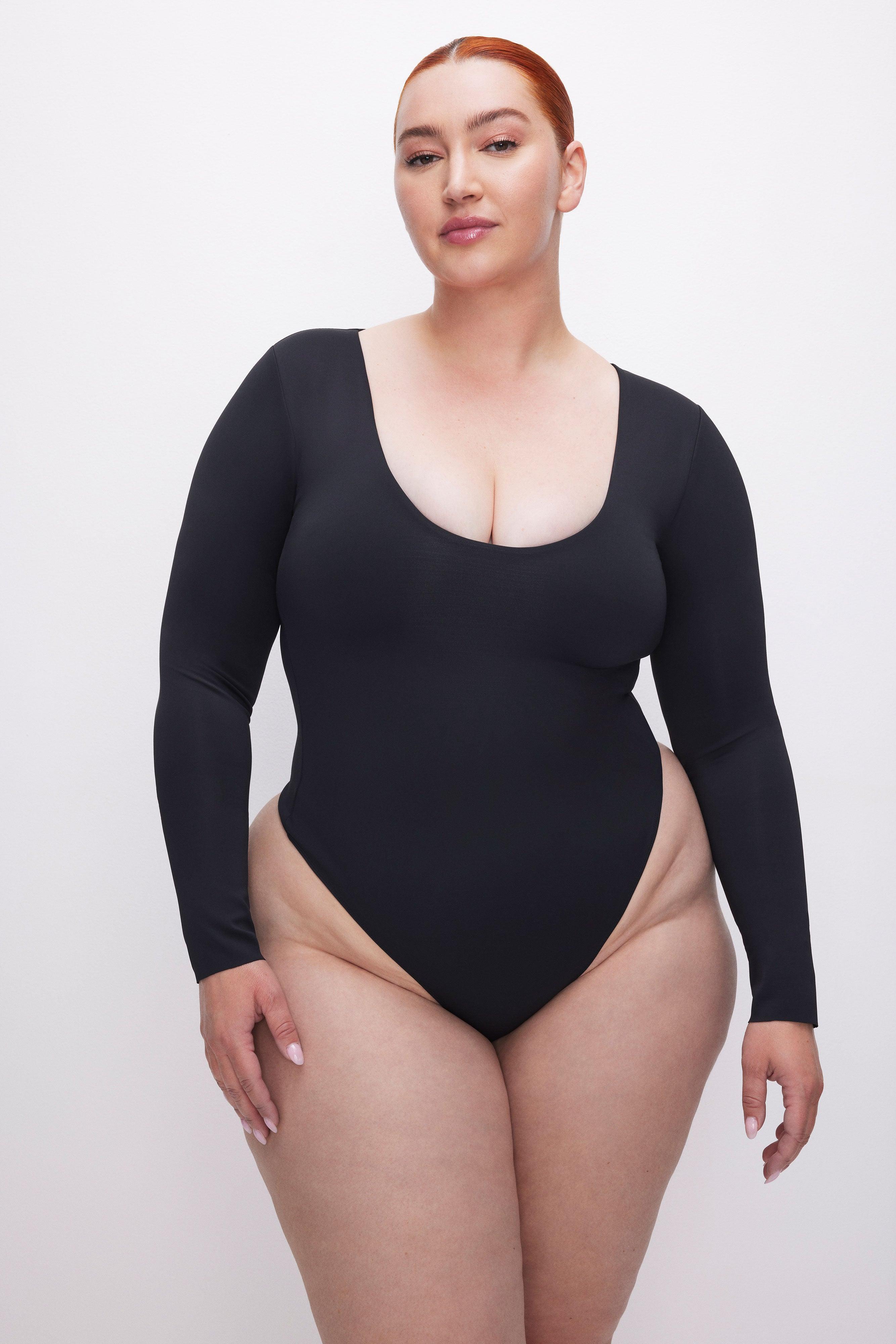 SCUBA SCOOP NECK BODYSUIT | BLACK001 Product Image