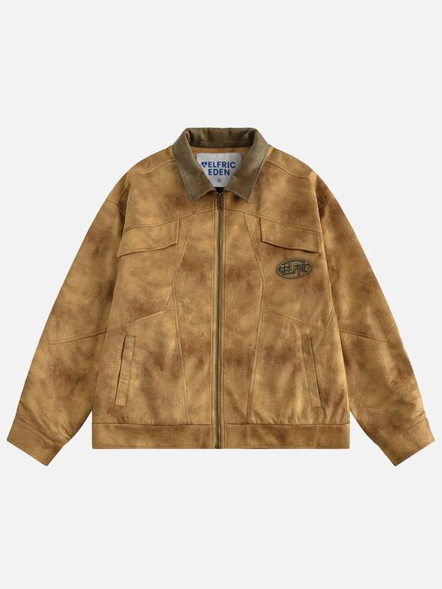 Aelfric Eden Simulated Dirt Suede Jacket Product Image