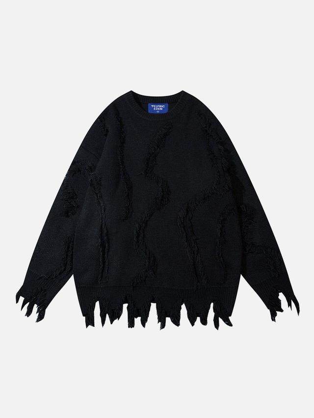 Aelfric Eden Personalized Fringed Sweater Product Image