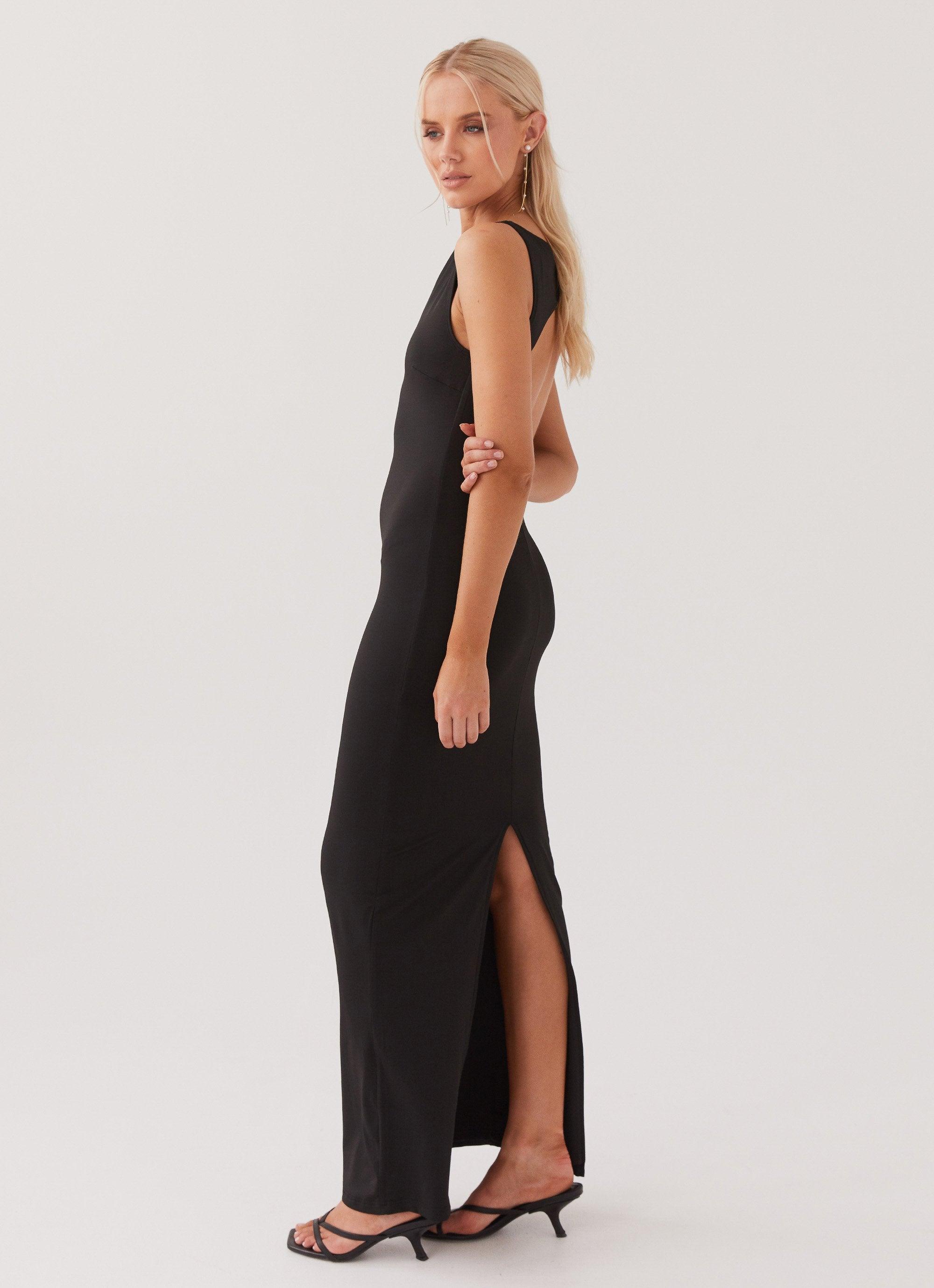 Davina Maxi Dress - Black Product Image