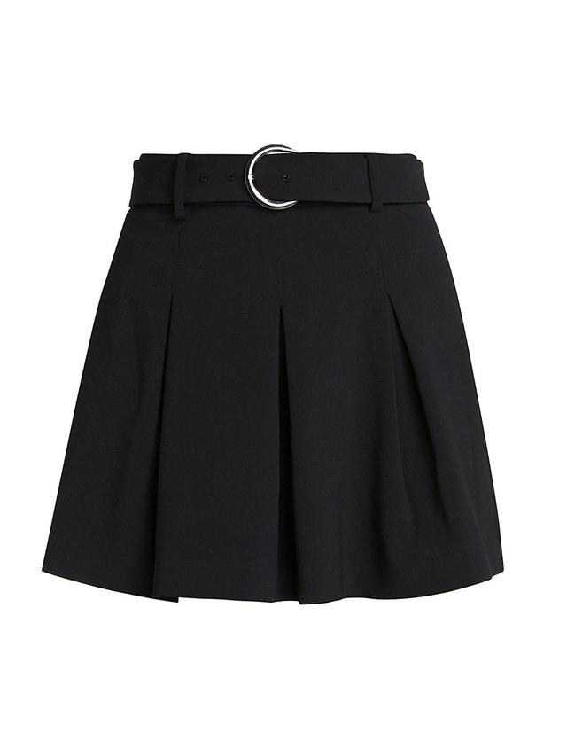 Womens Donia Pleated Belted Skort Product Image