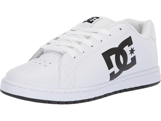 DC Gaveler Casual Low Top Skate Shoes Sneakers Black) Men's Shoes Product Image
