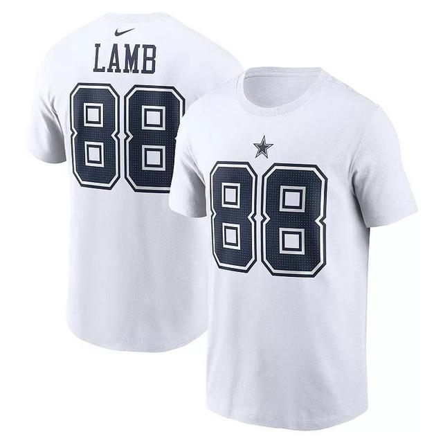 Mens Nike CeeDee Lamb Dallas Cowboys Player Name & Number T-Shirt Product Image