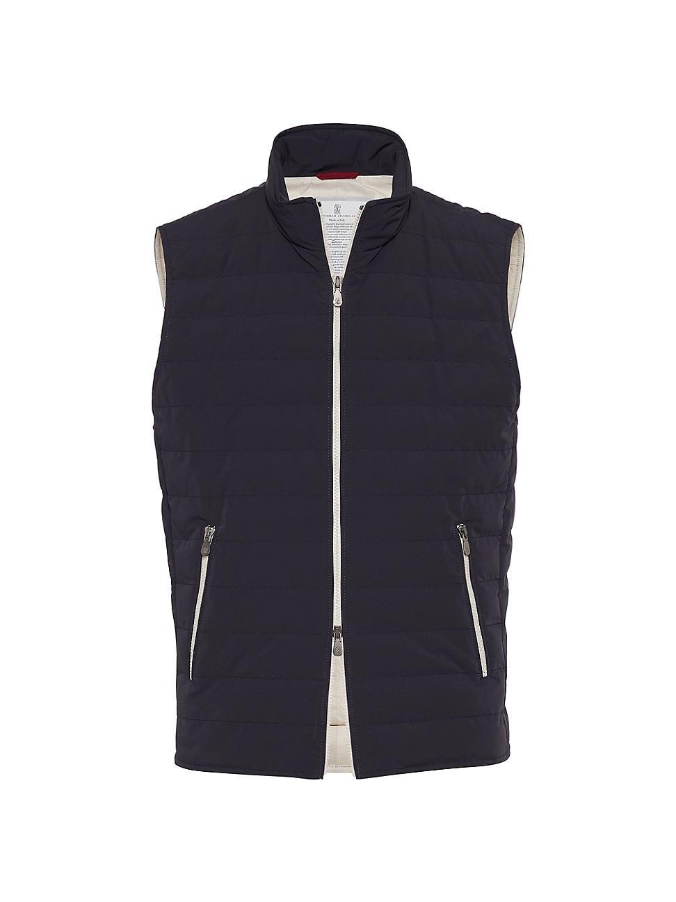 Mens Bonded Taffeta Lightweight Down Vest Product Image