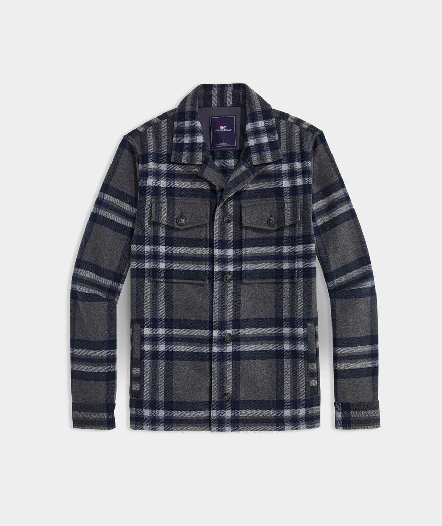 Wool Blend Shirt Jacket Product Image