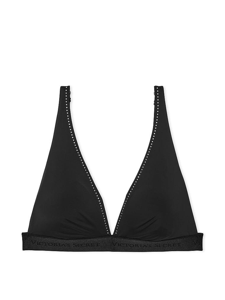  Shine-Trim Wireless Plunge Bralette Product Image