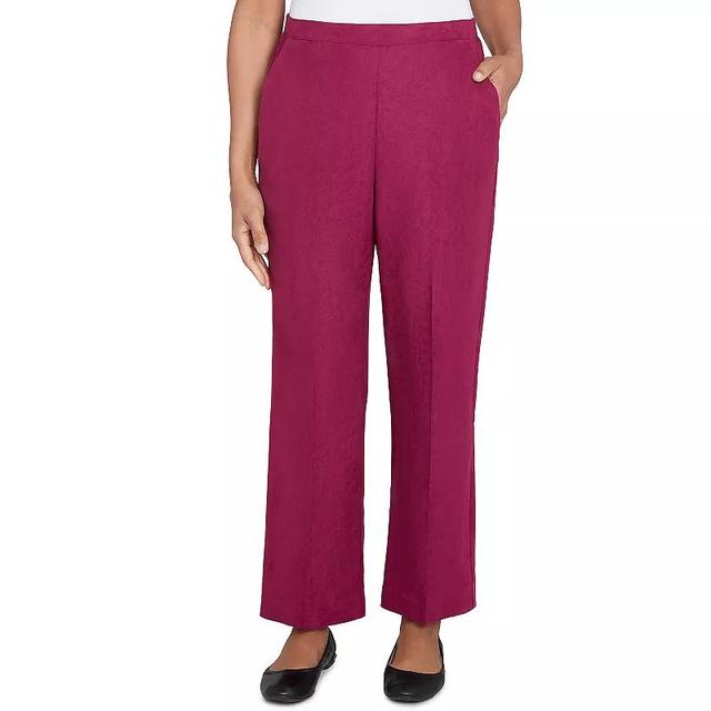 Womens Alfred Dunner Classic Slant Pocket Medium Length Pant Product Image