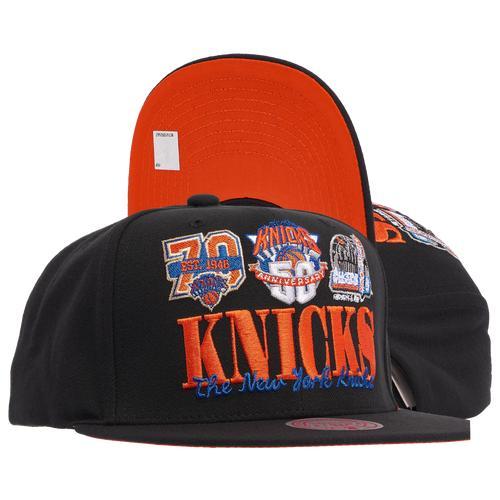 Mitchell & Ness Mens New York Knicks Mitchell & Ness Knicks Reframe Retro Snapback - Mens Product Image