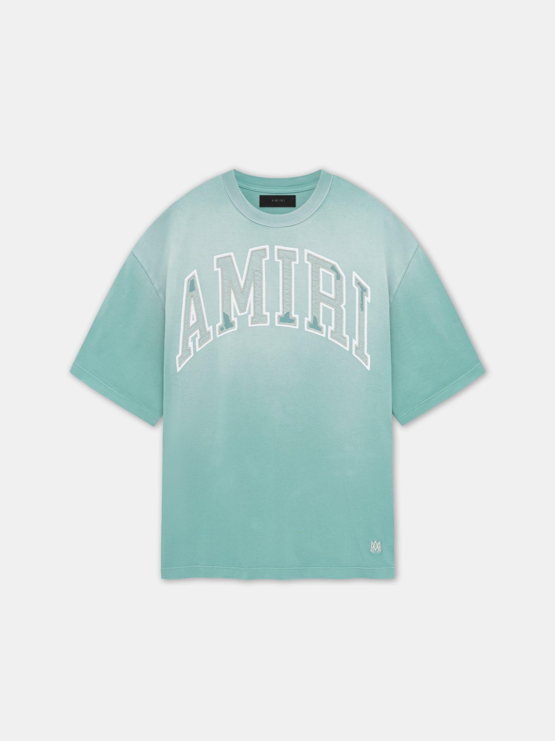 AMIRI VINTAGE OVERSIZED TEE - Sea Blue Male Product Image