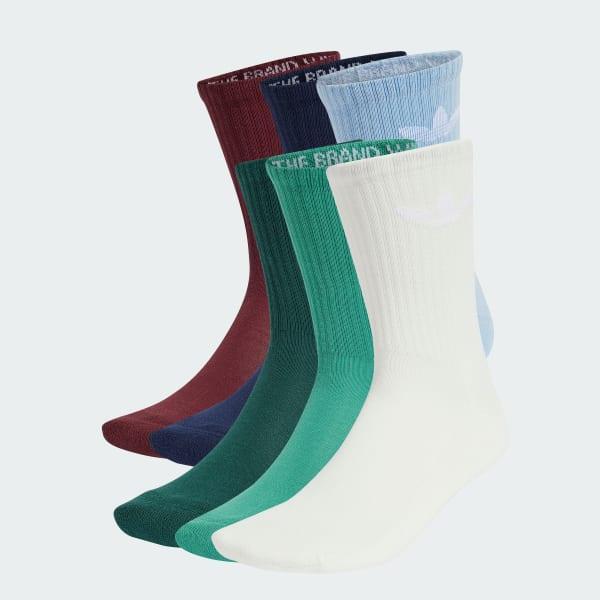 Trefoil Cushion Crew Socks 6 Pairs Product Image