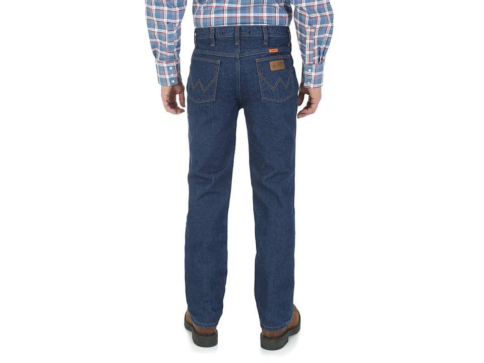 Wrangler Big Tall Flame Resistant Lightweight Regular Fit (Dark Denim) Men's Jeans Product Image