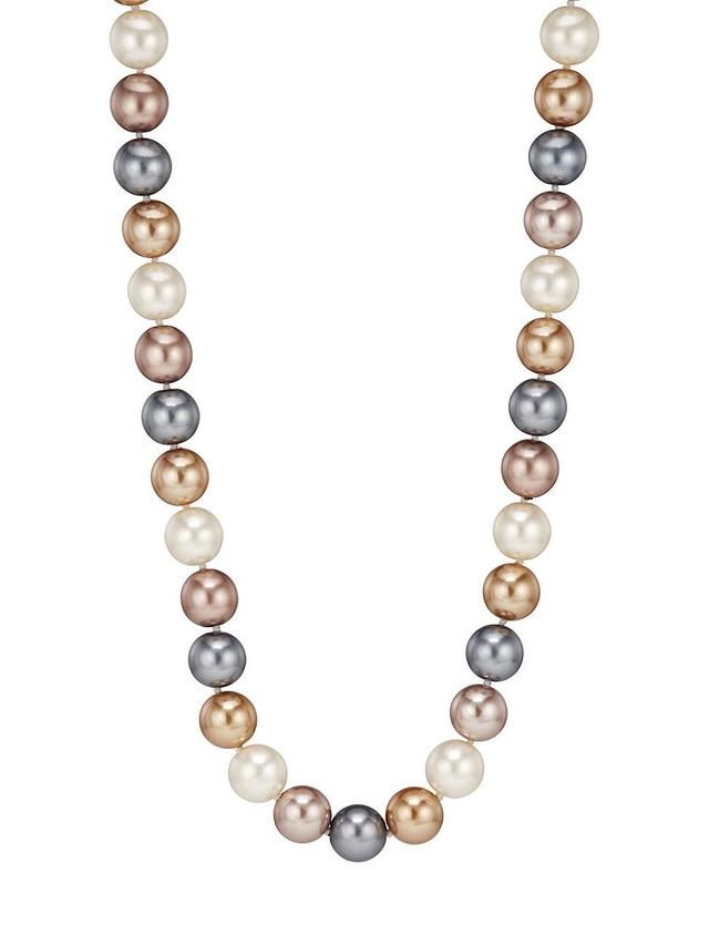 Womens Faux Pearl Necklace Product Image