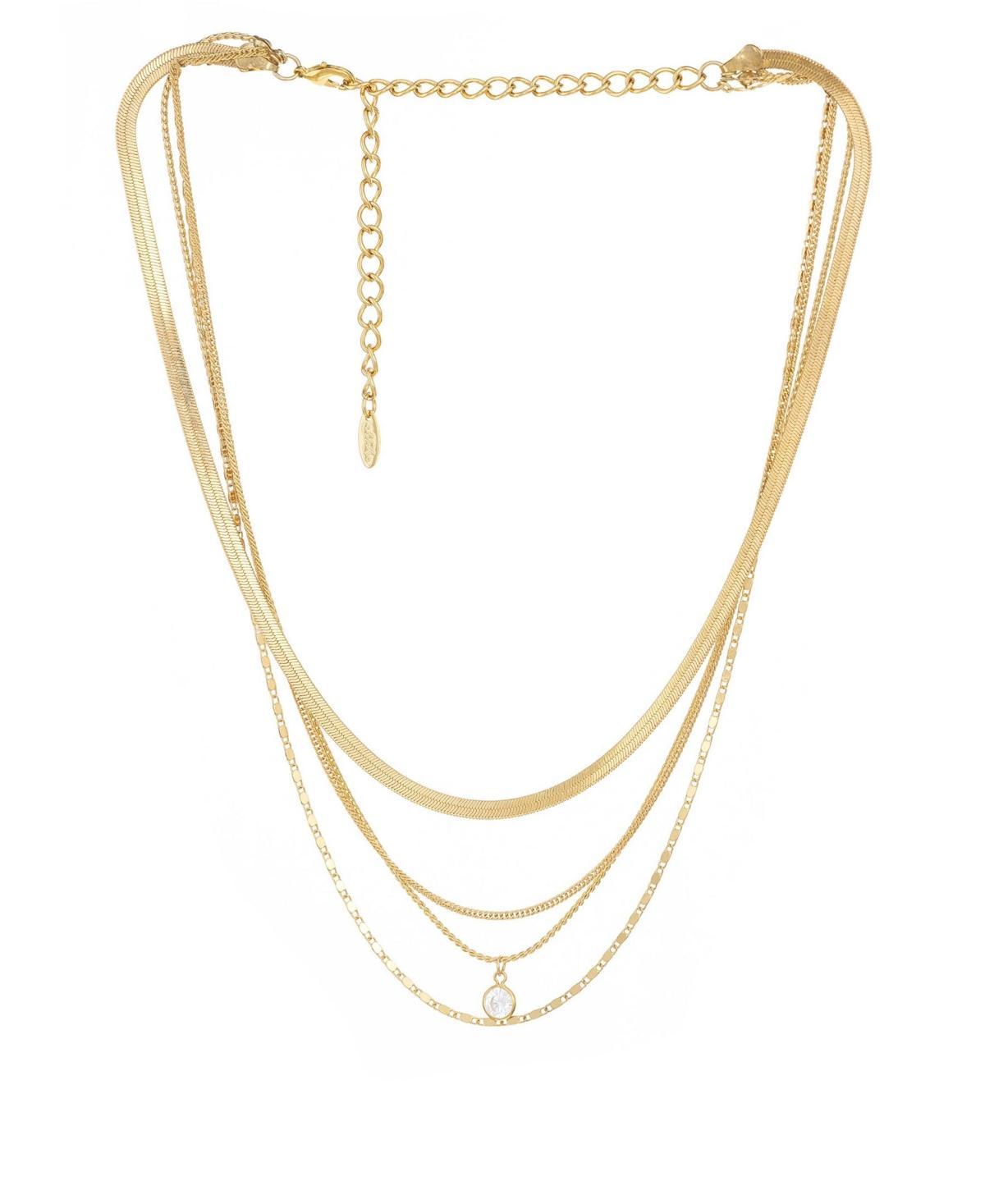 Ettika Layered Chain Necklace Product Image