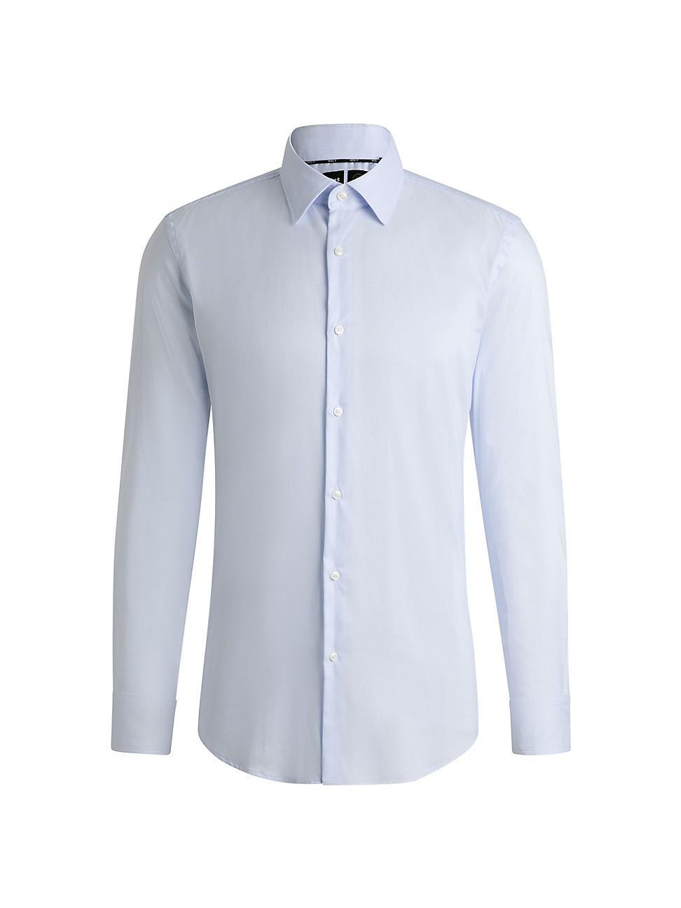 Mens Slim-Fit Shirt Performance-Stretch Material Product Image