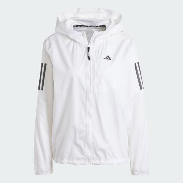 adidas Own The Run Jacket White S Womens Product Image