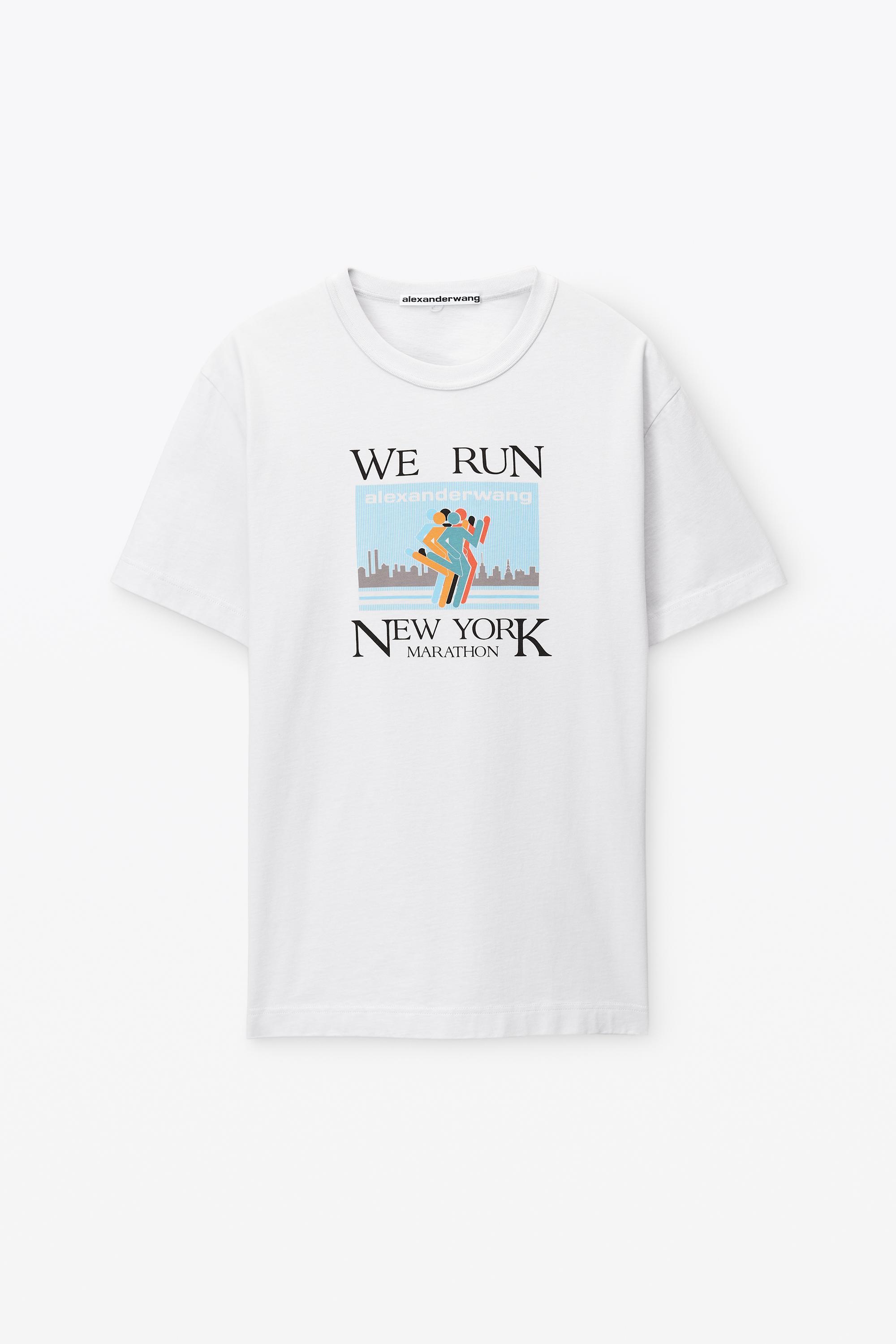 Marathon Tee In Compact Jersey Product Image