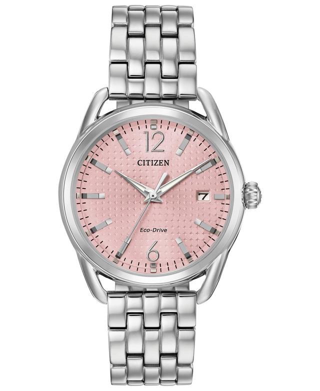 Citizen Women's Stainless Steel Drive Eco-Drive Bracelet Watch, Silver Product Image