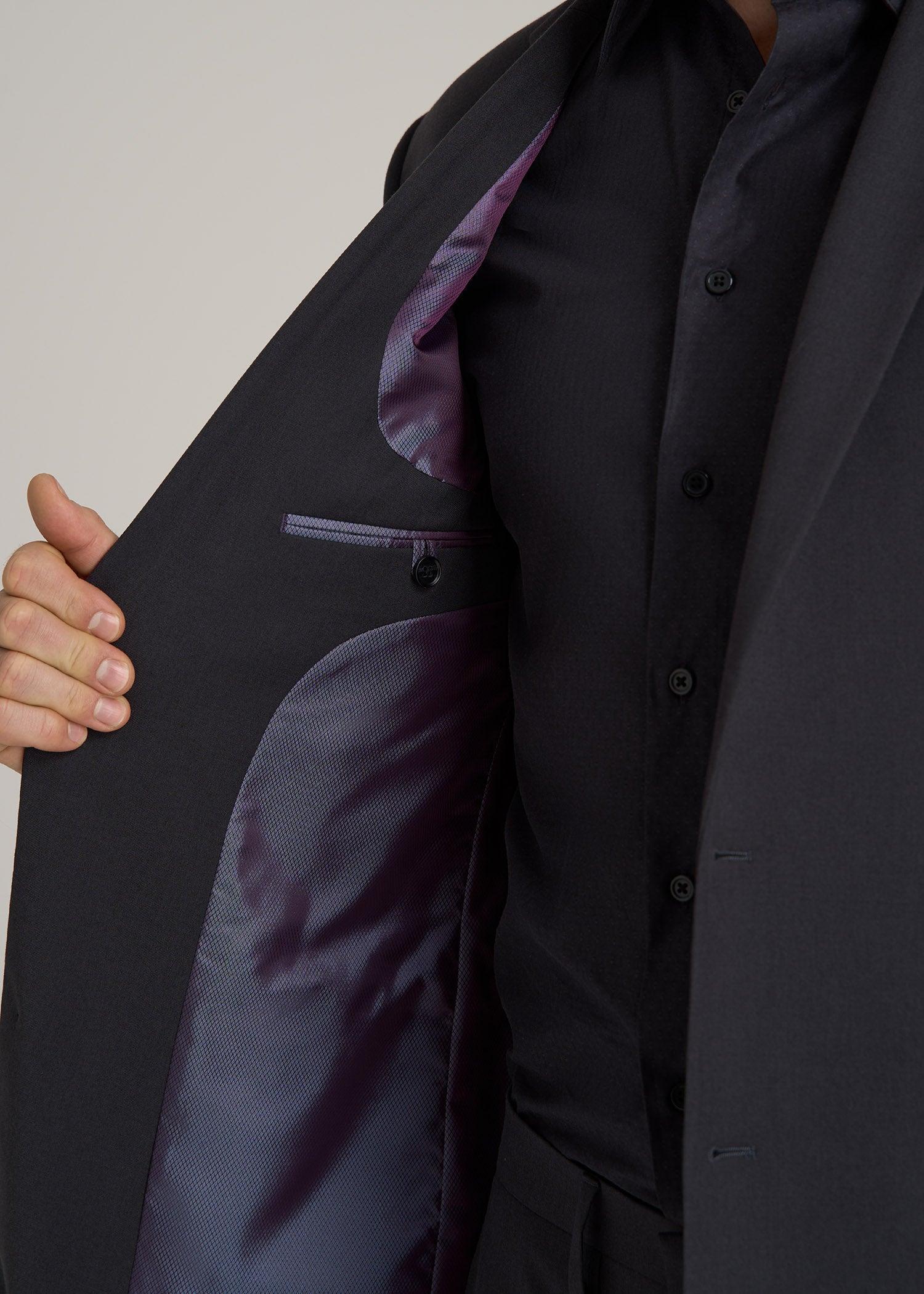 Suit Jacket for Tall Men in Mid Grey Male Product Image