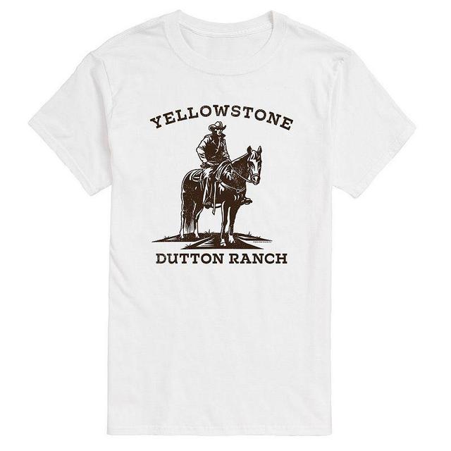 Big & Tall Yellowstone Cowboy Tee, Mens Product Image