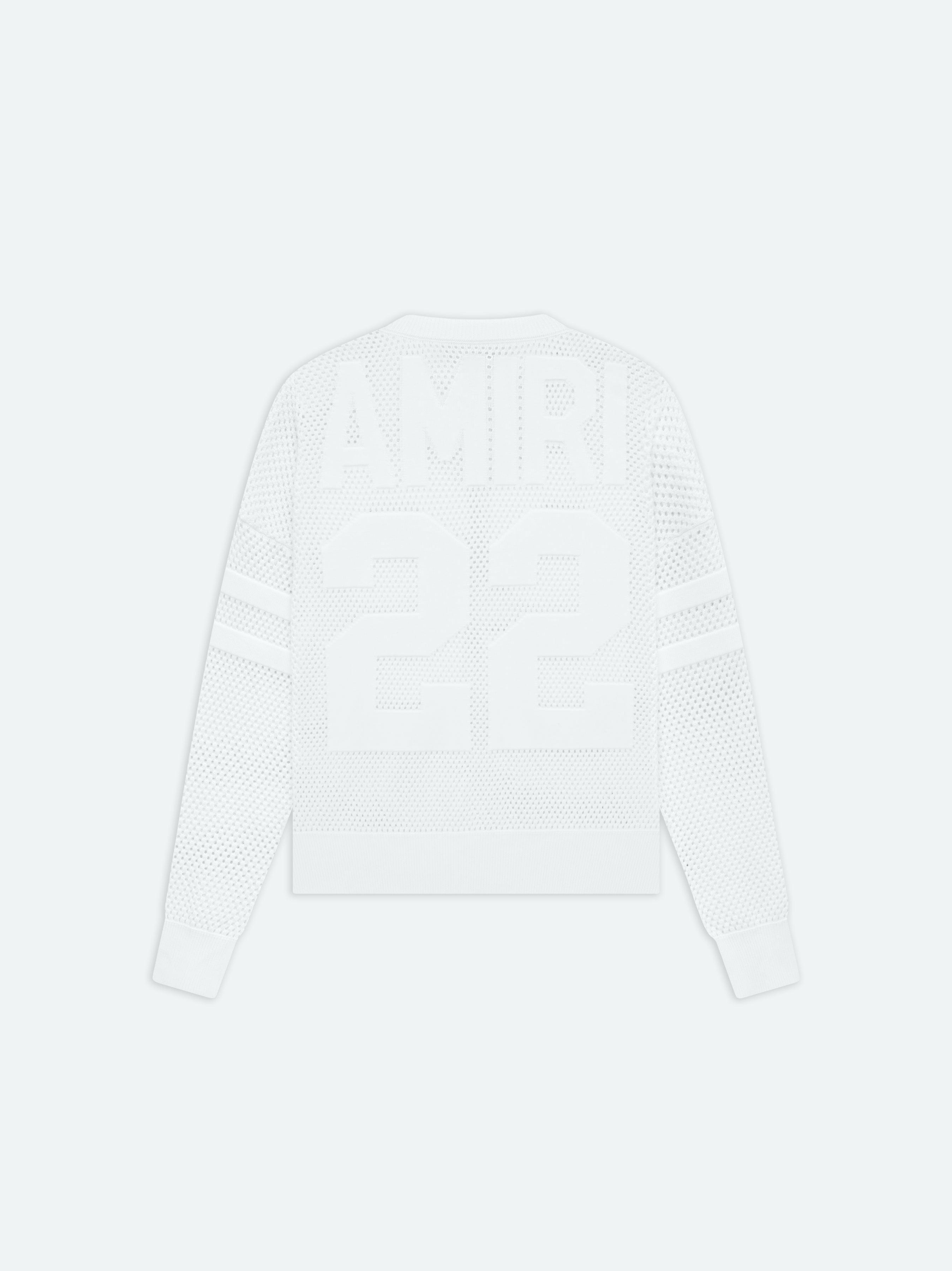 AMIRI 22 CREWNECK - White Male Product Image