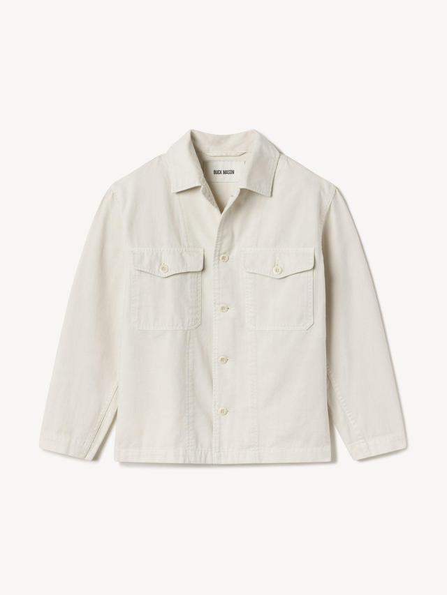 Warm White Baja Twill Field Shirt Product Image