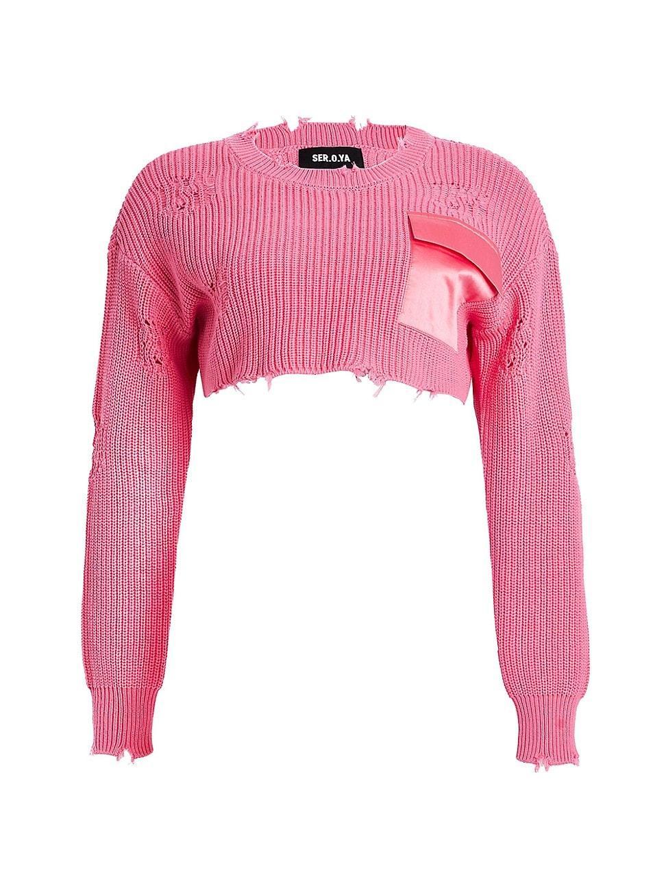 Womens Cropped Devin Sweater Product Image