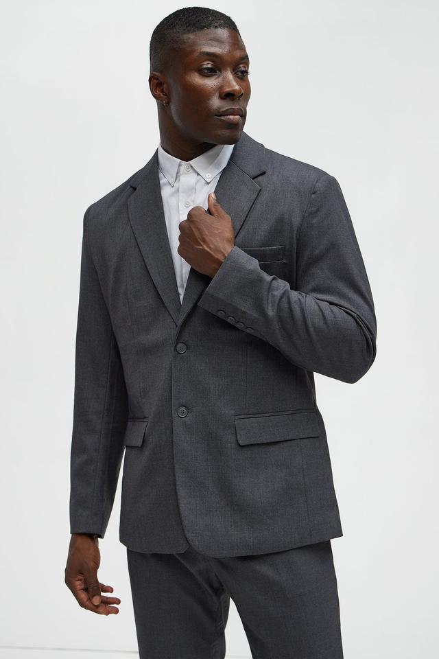 The Modern Stretch Suit Jacket - Charcoal Product Image