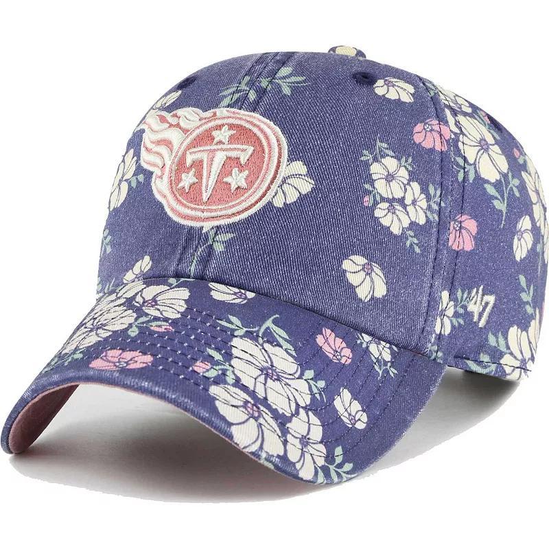 Womens 47 Tennessee Titans Primrose Clean Up Adjustable Hat, Blue Product Image