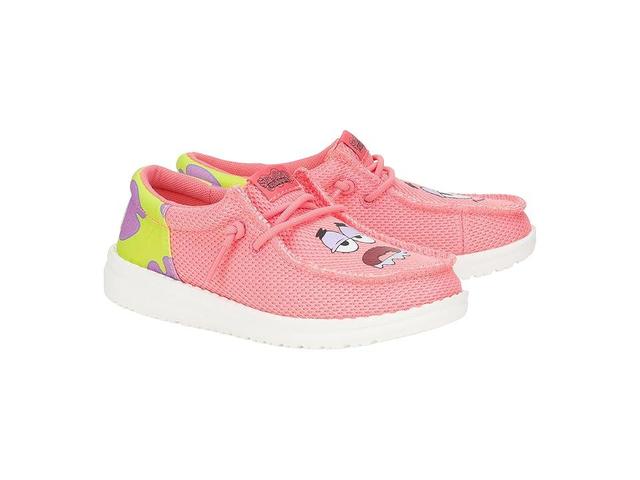 Hey Dude Kids Wally Funk Spongebob (Little Kid/Big Kid) Green) Men's Shoes Product Image