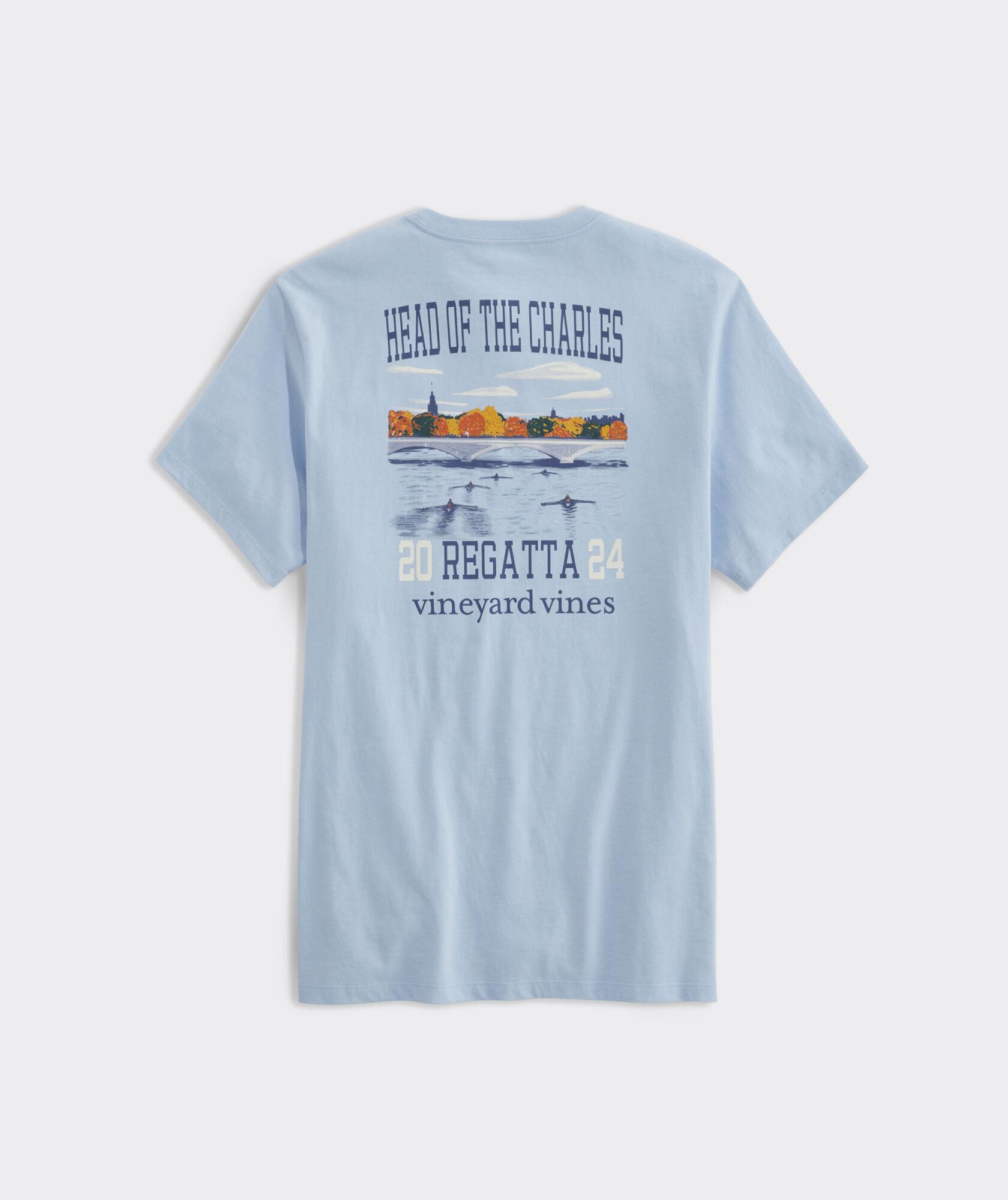 Limited-Edition Head Of The Charles® Painted Scene Short-Sleeve Pocket Tee Product Image