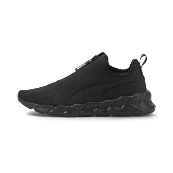 PUMA Weave Zip Women's Training Shoes in Black Product Image