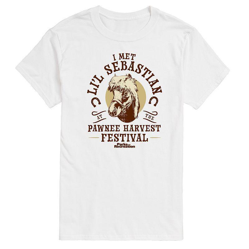 Mens Parks And Recs Lil Sebastian Graphic Tee Product Image