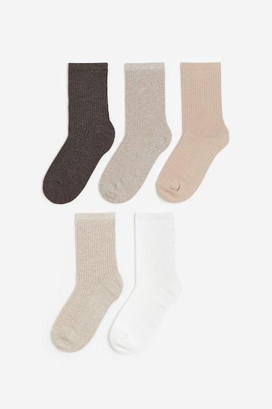 5-pack Ribbed Socks Product Image