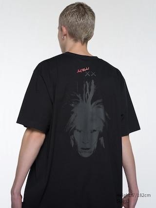 Mens Kaws + Warhol Ut Graphic T-Shirt Black XL UNIQLO US Product Image