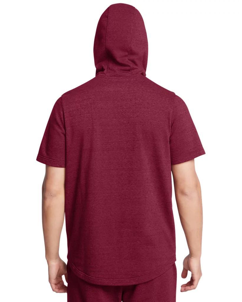 Men's UA Rival Terry Short Sleeve Hoodie Product Image